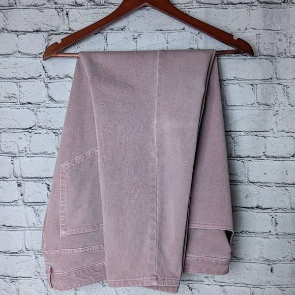 Mauve pink Lane Bryant stretchy jeans, 20 - Picture 4 of 10